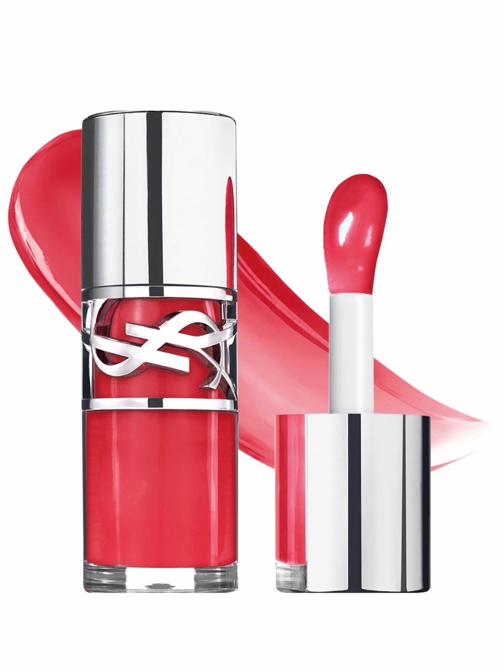 YSL Loveshine Plumping Lip Oil Gloss — Strawberry Star NEW IN BOX✨
